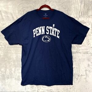 Penn State Nittany Lions Short Sleeve Shirt Fanatics Mens XXL Navy White NEW